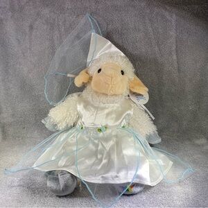 Noah’s  Ark Animal Work Shop Bride lamb Plush Stuffed Animal‎